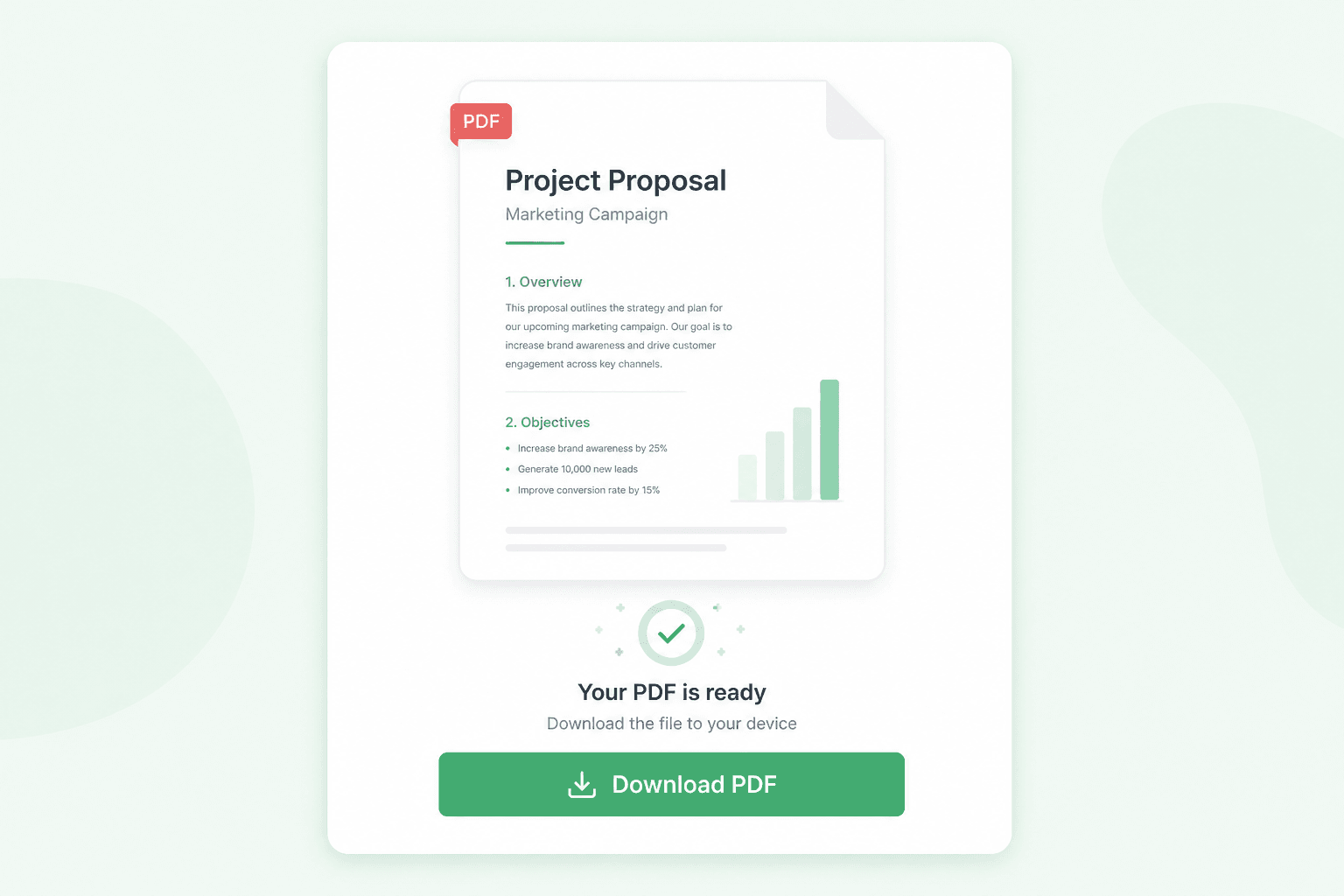 Save, share & manage